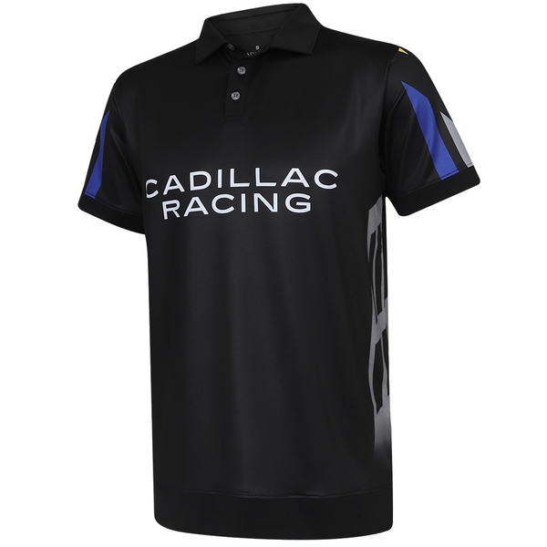 Custom Cadillac Racing Polo-Silver